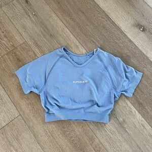 Alphalete Blue Top
